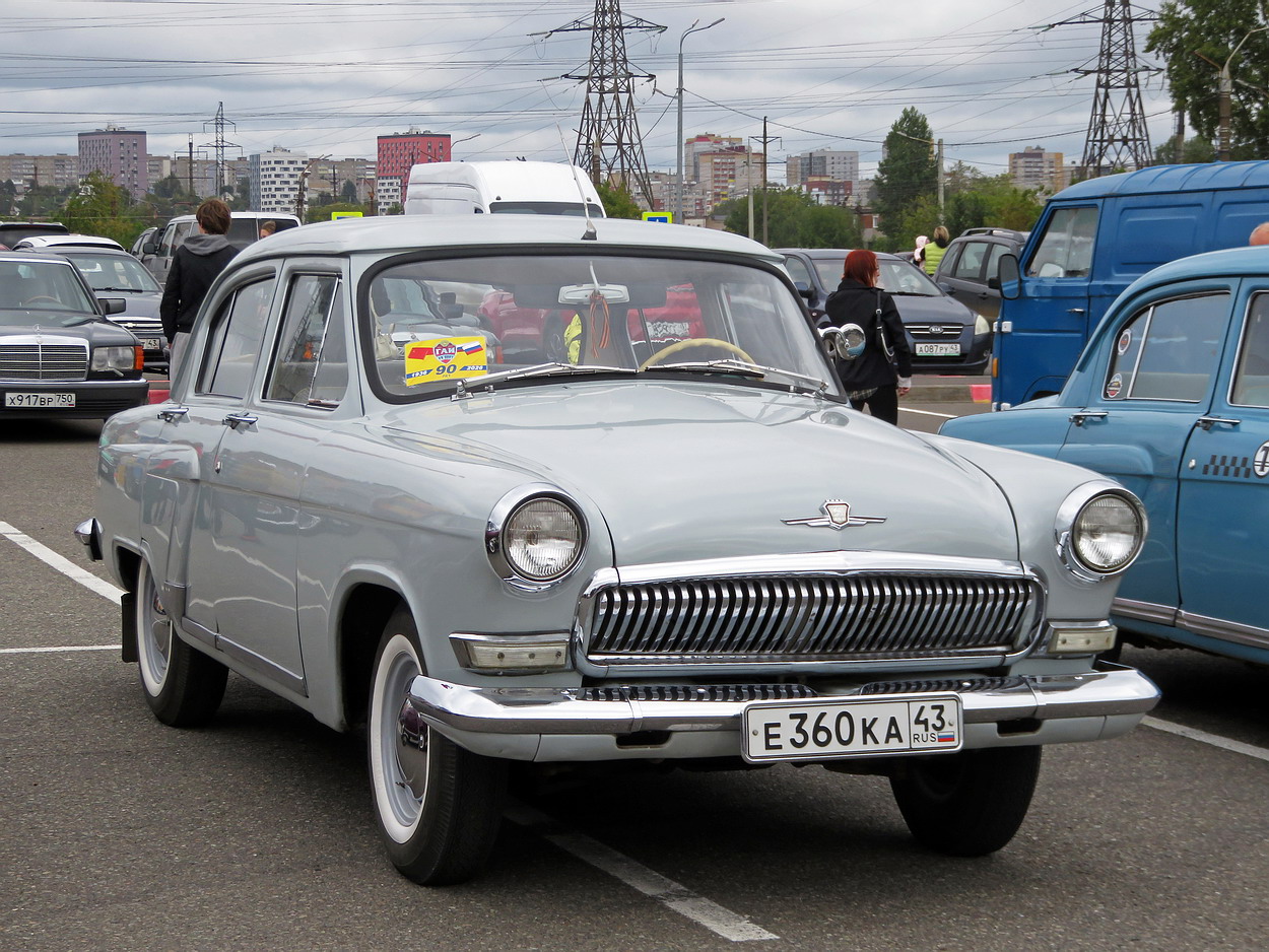 Кировская область, № Е 360 КА 43 — ГАЗ-21Р Волга '65-70; Кировская область — Выставка ретро-автомобилей в Кирове 29 августа 2026 года