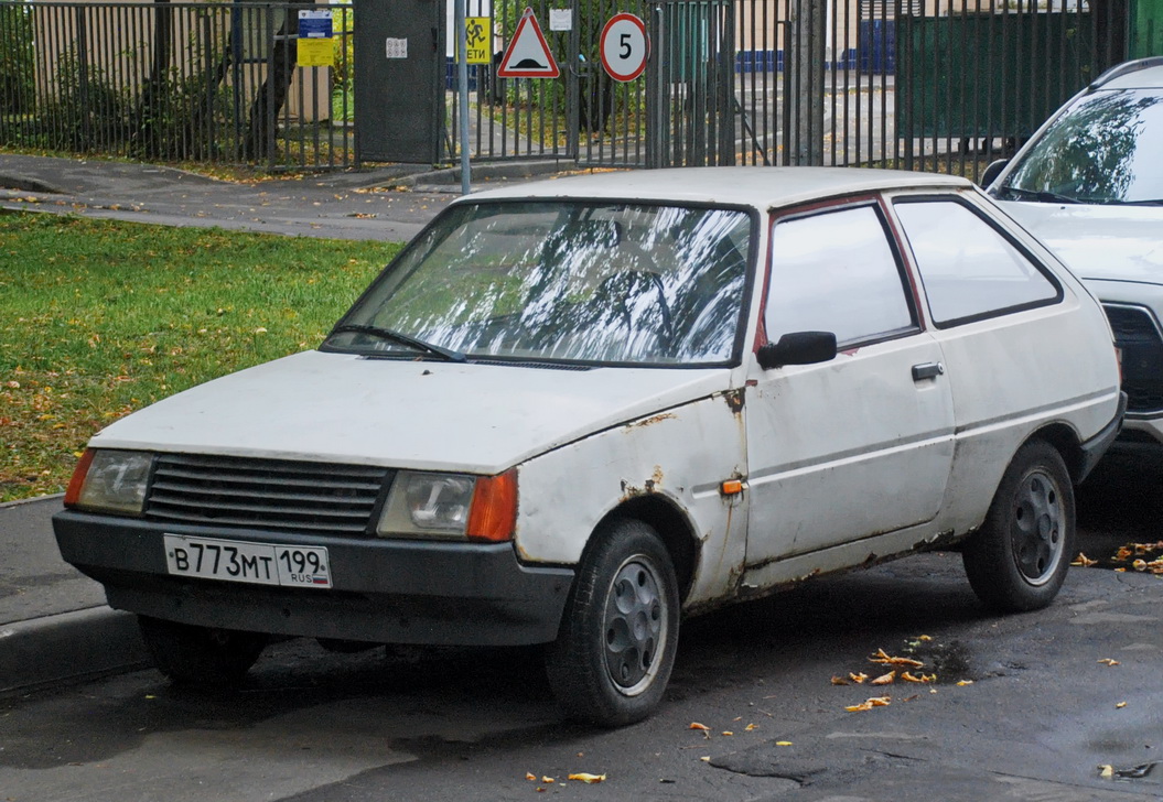 Москва, № В 773 МТ 199 — ЗАЗ-110206 Таврия '90-07