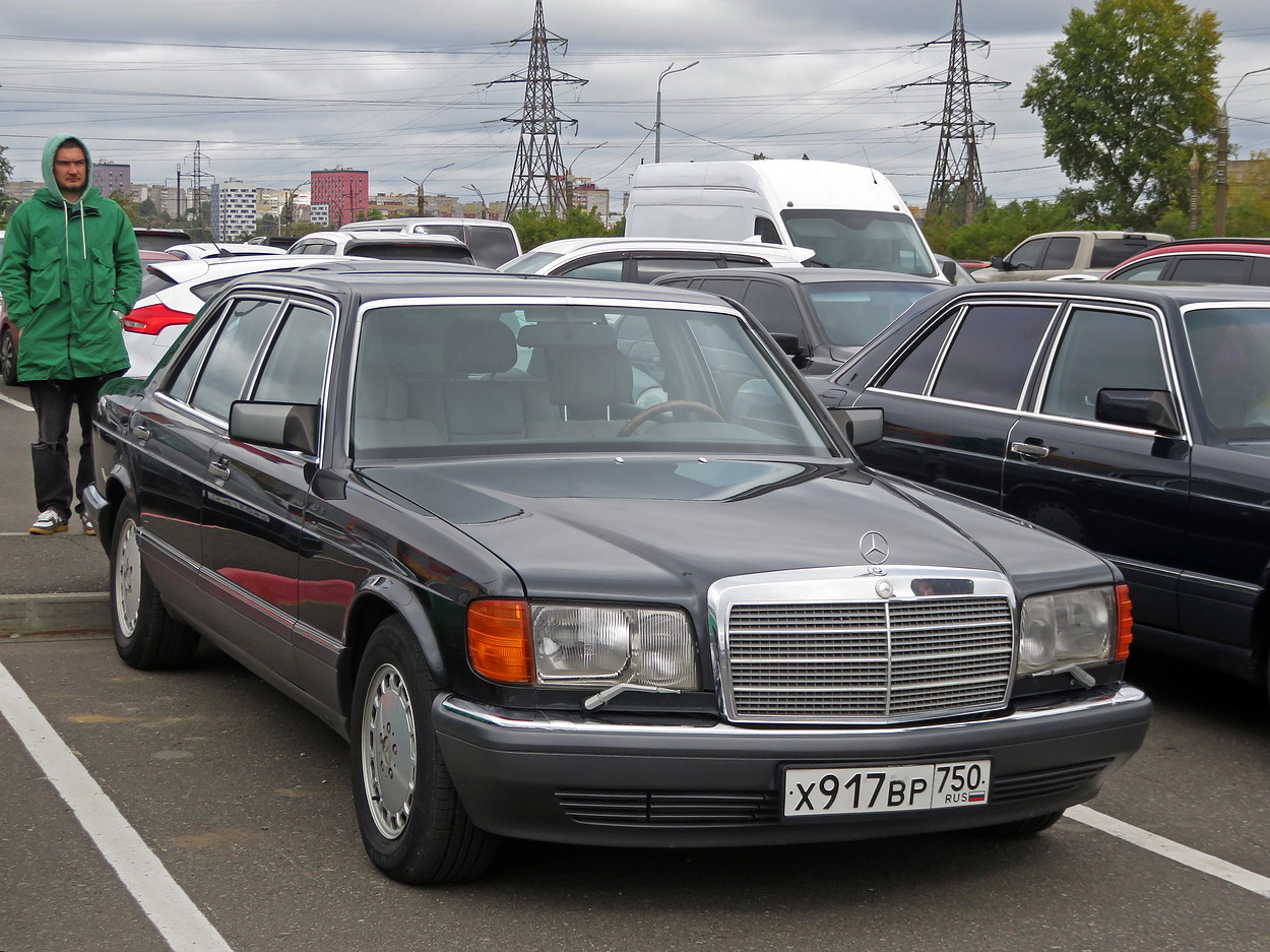 Кировская область, № Х 917 ВР 750 — Mercedes-Benz (W126) '79-91; Кировская область — Выставка ретро-автомобилей в Кирове 29 августа 2026 года