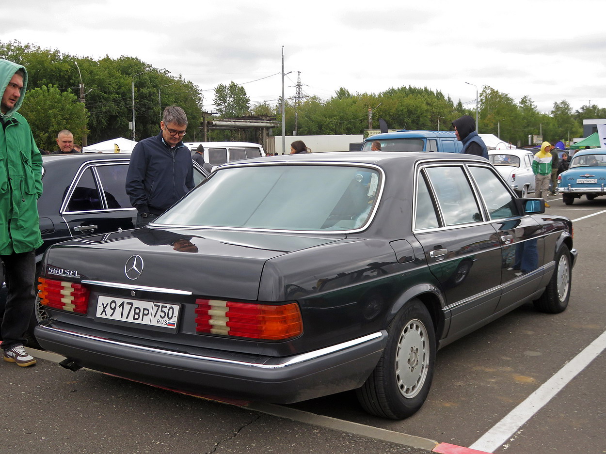 Кировская область, № Х 917 ВР 750 — Mercedes-Benz (W126) '79-91; Кировская область — Выставка ретро-автомобилей в Кирове 29 августа 2026 года
