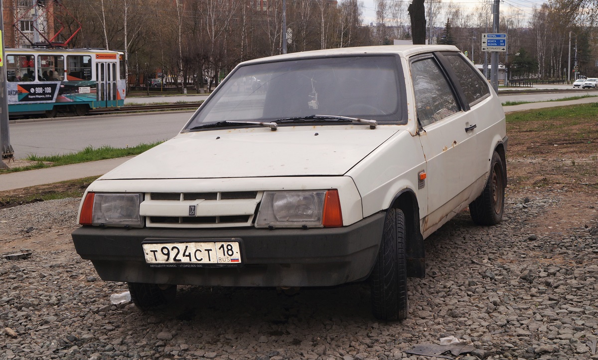 Удмуртия, № Т 924 СТ 18 — ВАЗ-21083 '87-94