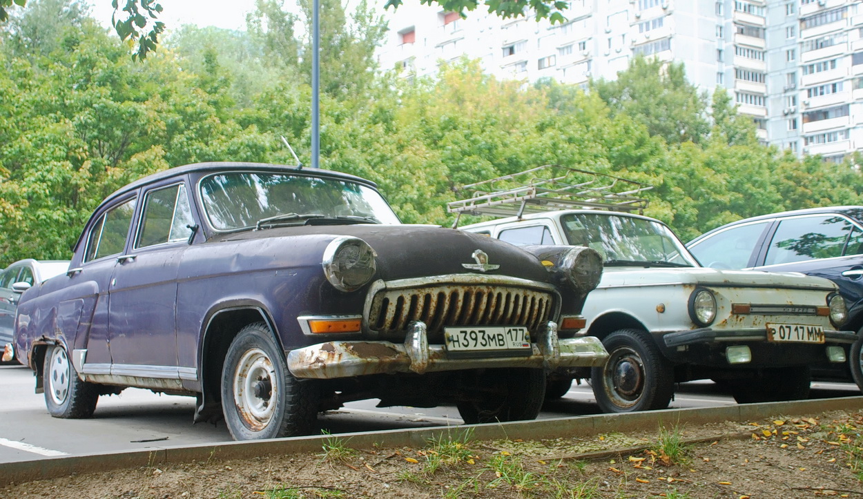 Москва, № Н 393 МВ 177 — ГАЗ-М-21И Волга '58-62