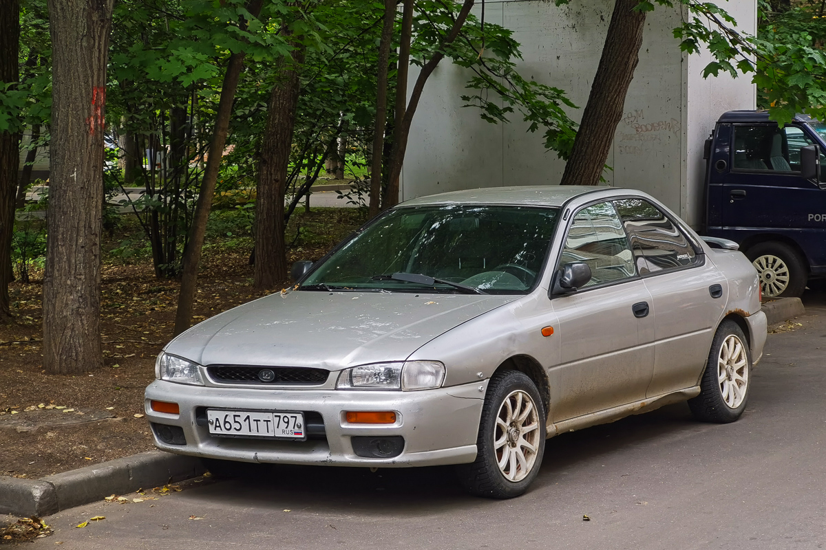 Москва, № А 651 ТТ 797 — Subaru Impreza (1G) '92-01