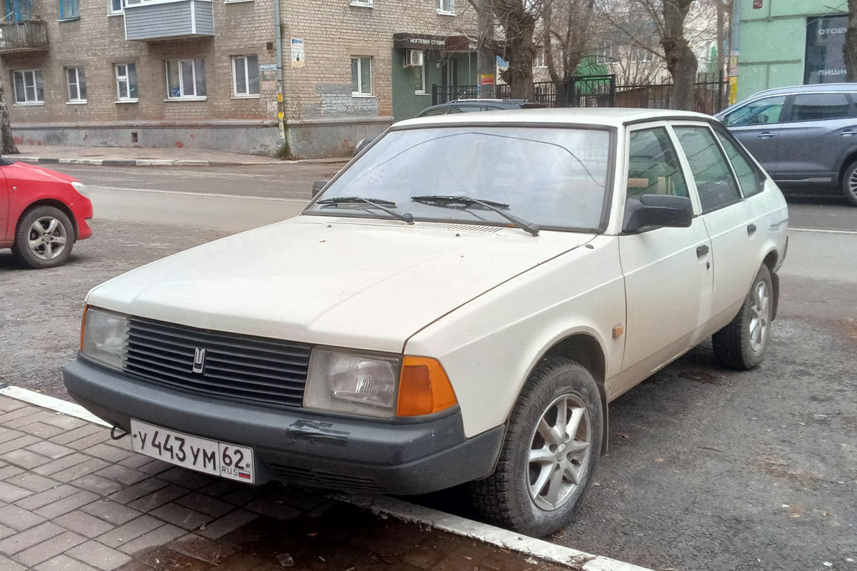 Рязанская область, № У 443 УМ 62 — Москвич-2141 '86-98