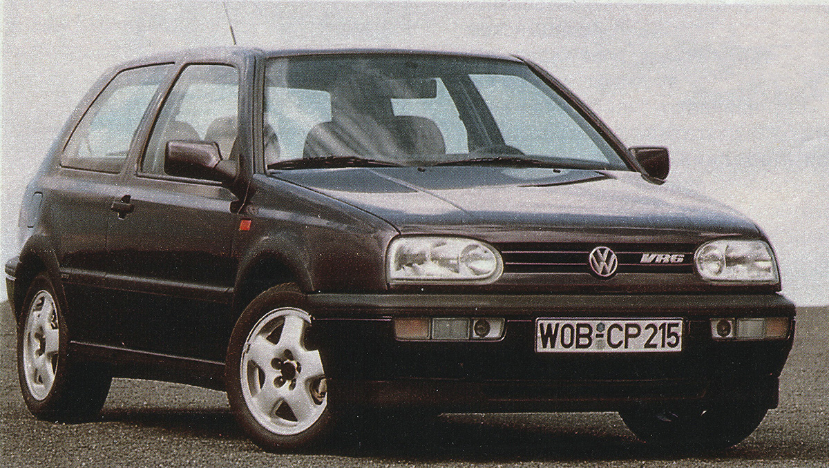 Германия, № WOB-CP 215 — Volkswagen Golf III '91-98; Исторические фотографии (до 2000 года) (Германия)