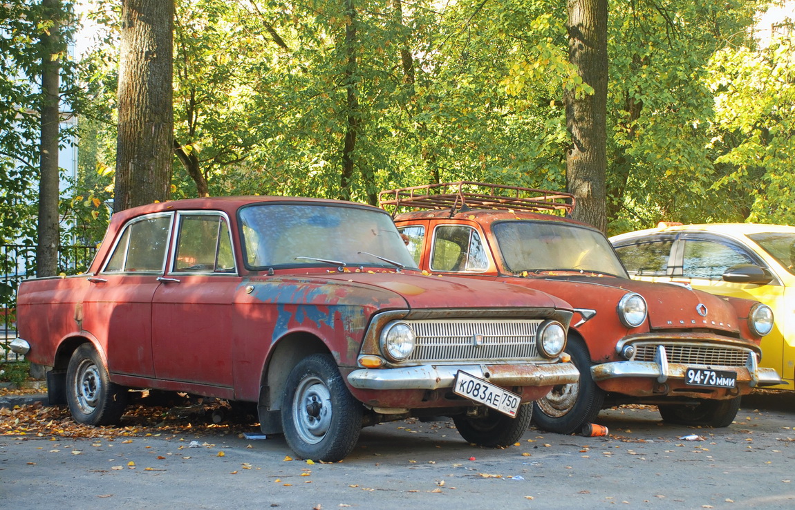 Московская область, № К 083 АЕ 750 — Москвич-408/412 (общая модель) '64-75