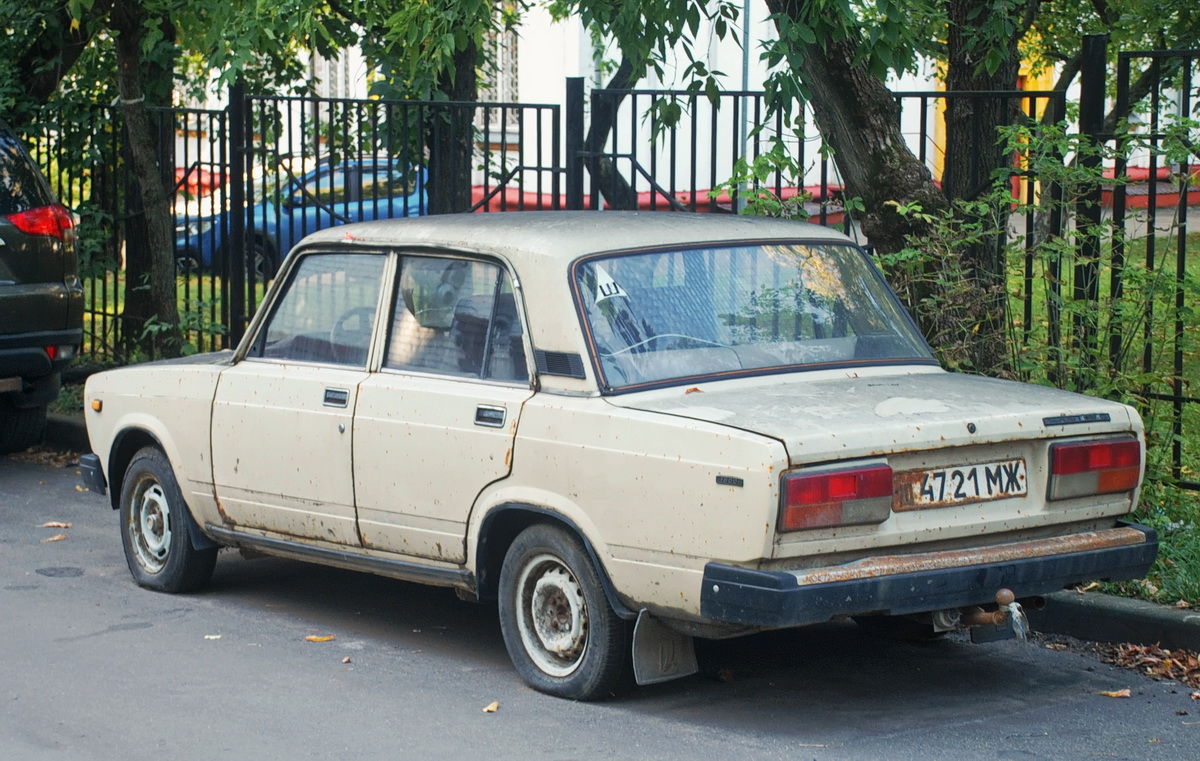 Москва, № Ш 4721 МЖ — ВАЗ-2107 Жигули '82-91