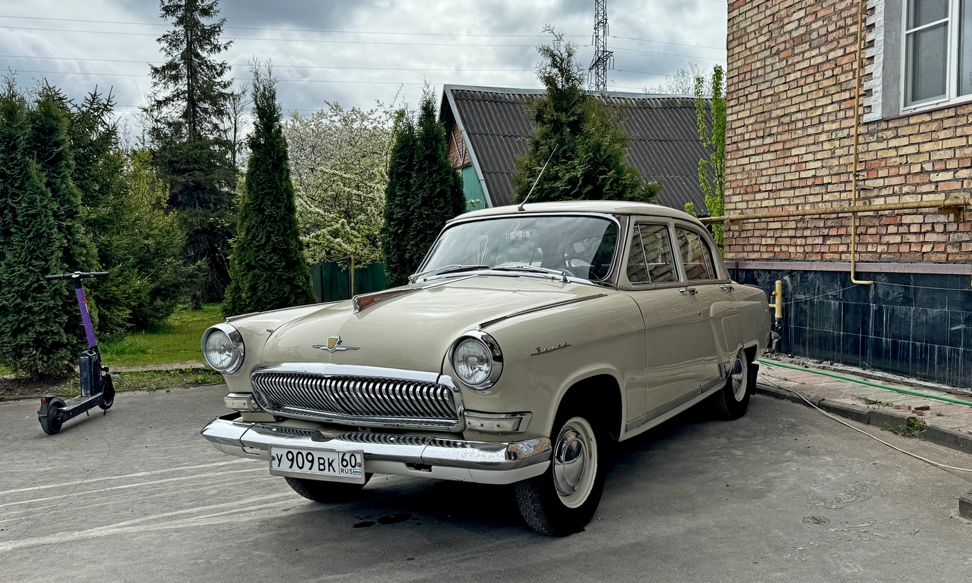 Псковская область, № У 909 ВК 60 — ГАЗ-21УС Волга '65-70