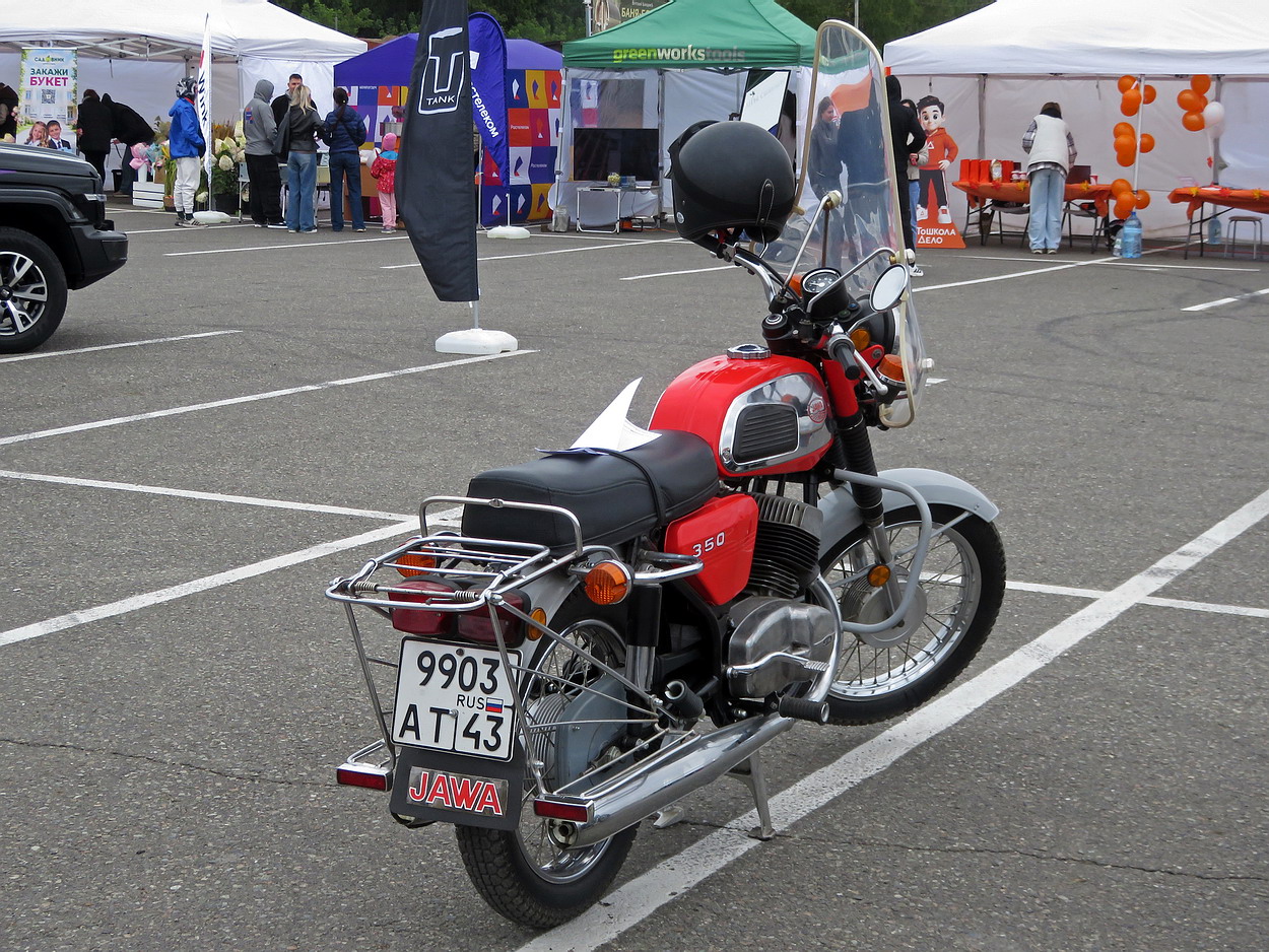 Кировская область, № 9903 АТ 43 — Jawa 350 typ 634 '73-85; Кировская область — Выставка ретро-автомобилей в Кирове 29 августа 2026 года
