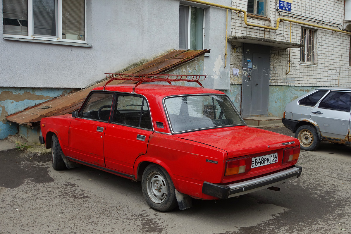 Саратовская область, № Е 848 РК 164 — ВАЗ-2105 Жигули '80-91