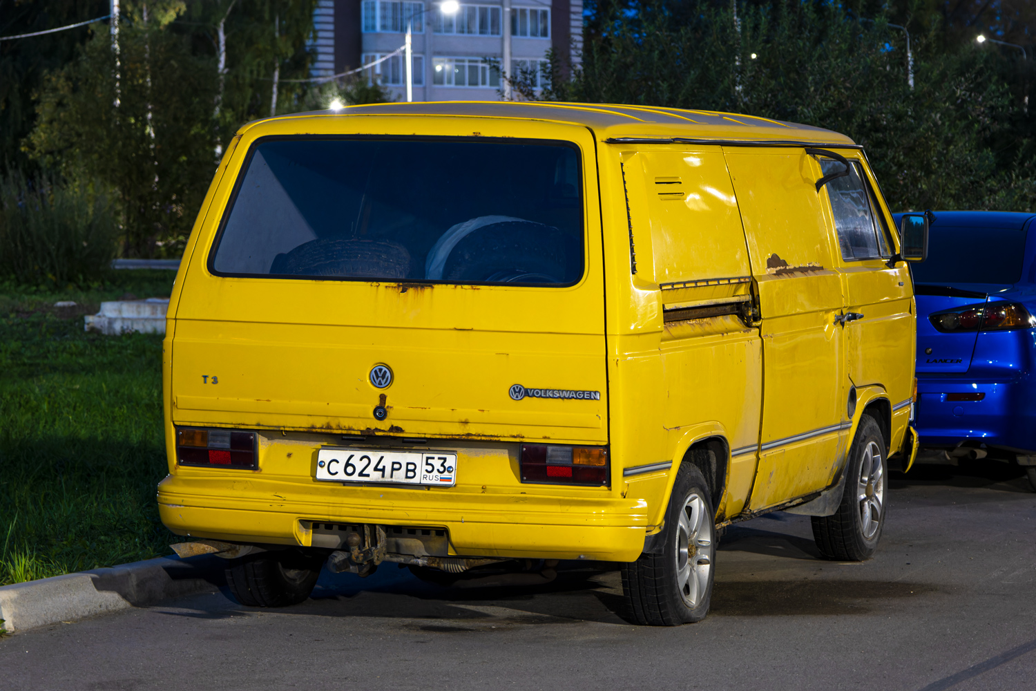 Вологодская область, № С 624 РВ 53 — Volkswagen (T3) Kastenwagen '79-92