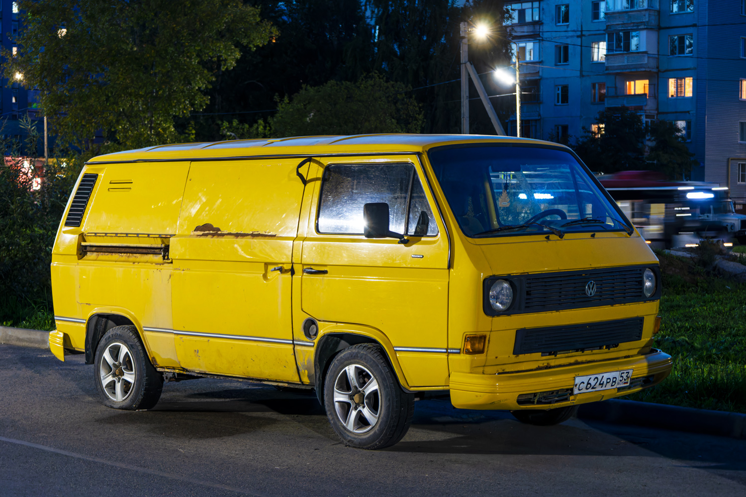 Вологодская область, № С 624 РВ 53 — Volkswagen (T3) Kastenwagen '79-92