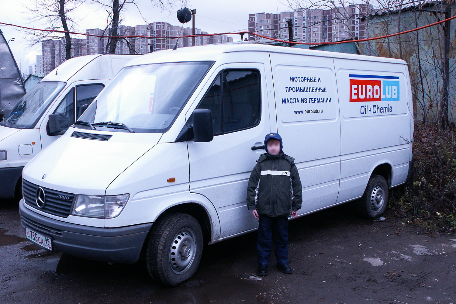 Москва, № С 735 СА 99 — Mercedes-Benz Sprinter (1G) '95-00