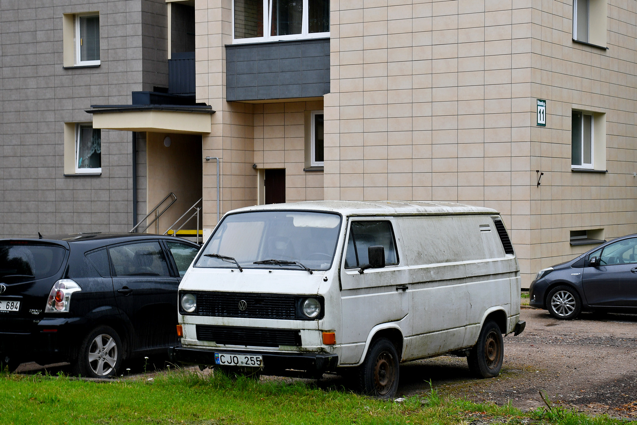 Литва, № CJO 255 — Volkswagen (T3) Kastenwagen '79-92