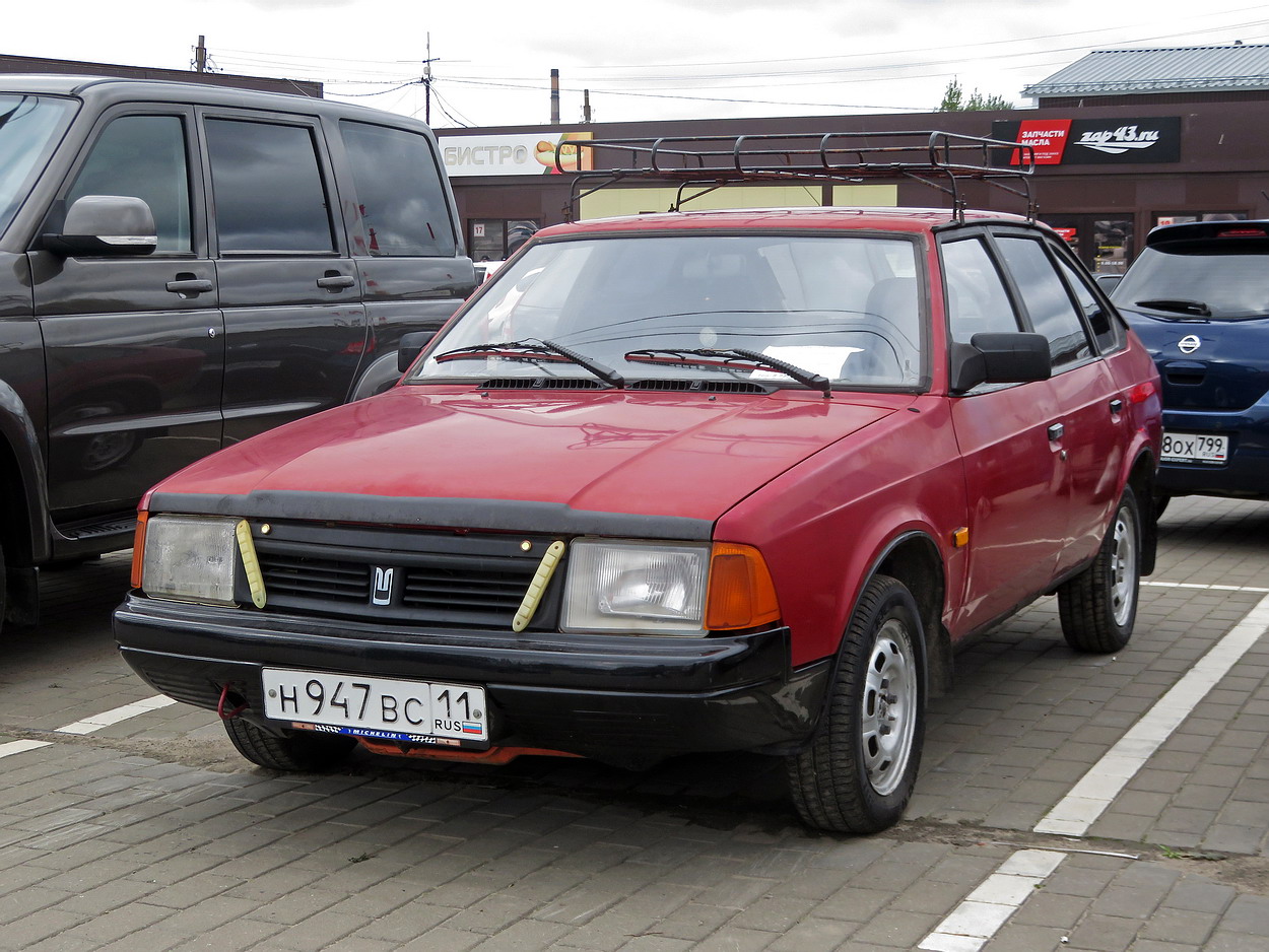 Кировская область, № Н 947 ВС 11 — Москвич-214122 '94-98