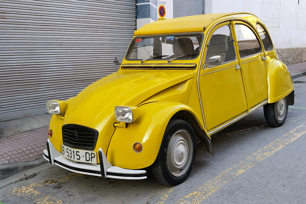 Испания, № B-5315-DP — Citroën 2CV6 '70-90