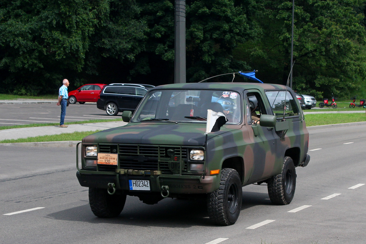 Литва, № H02342 — Chevrolet Blazer K5 (2G) '73-91; Литва — Nesenstanti klasika 2025
