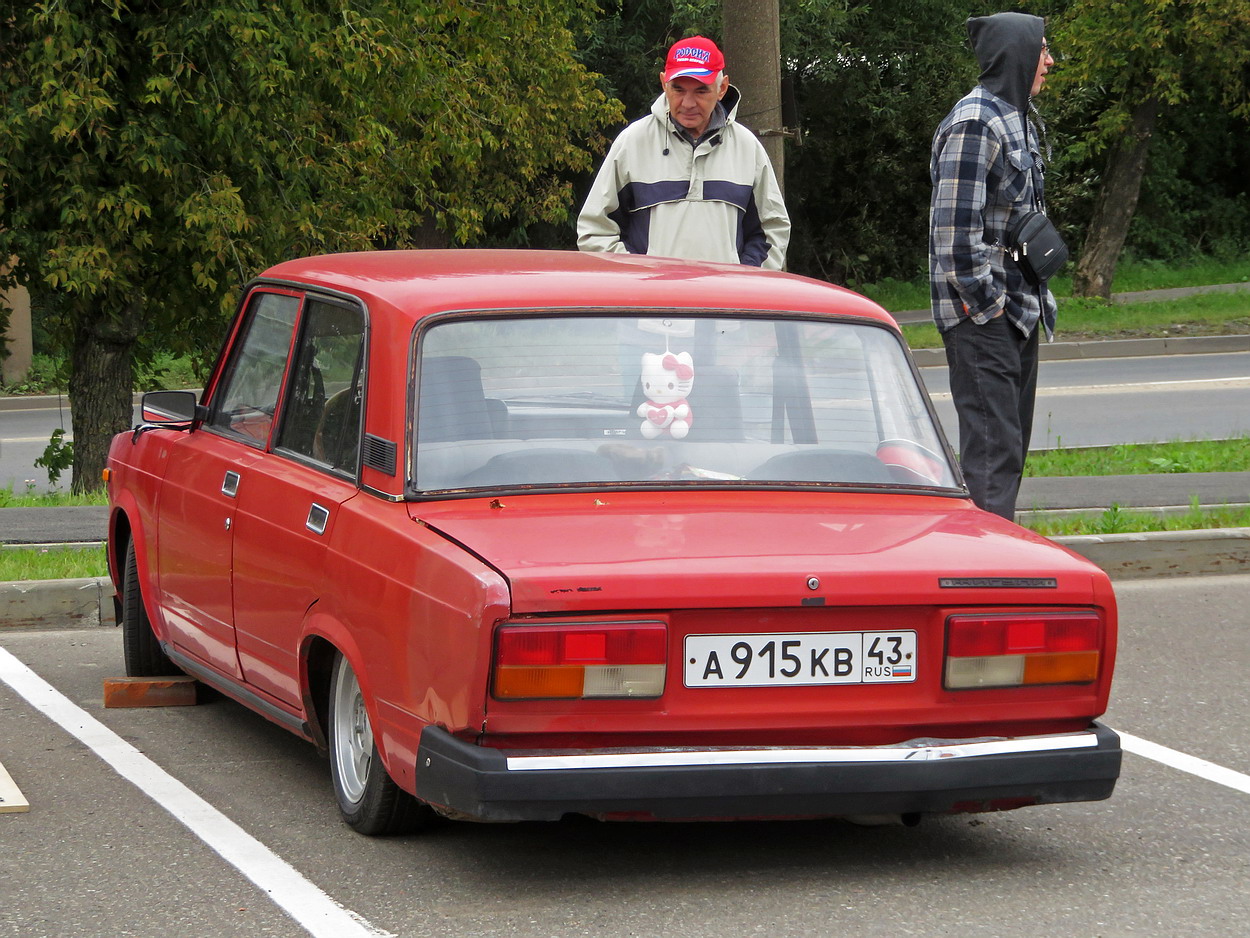 Кировская область, № А 915 КВ 43 — ВАЗ-2105 Жигули '80-91