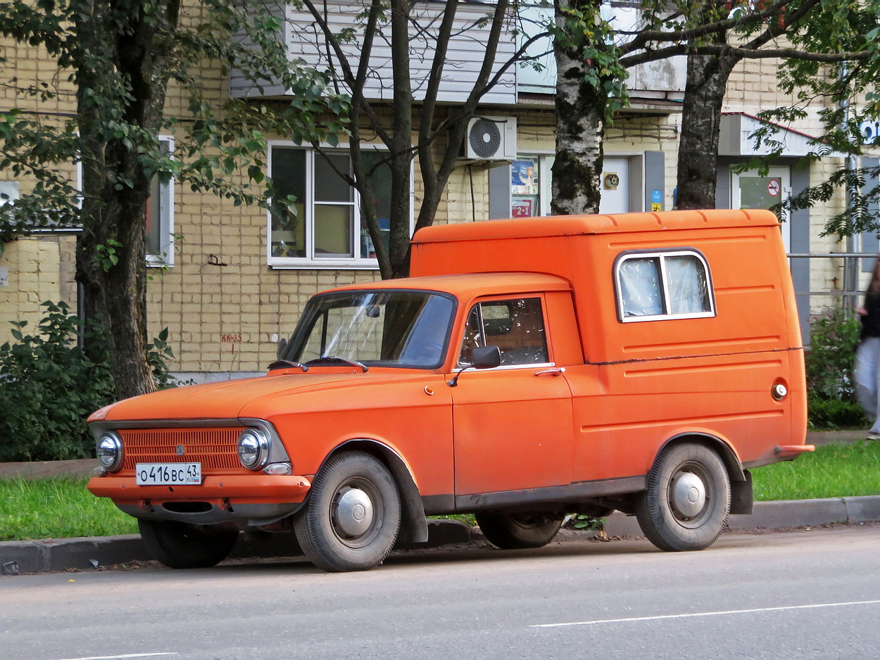 Кировская область, № О 416 ВС 43 — Иж-2715 '72-82