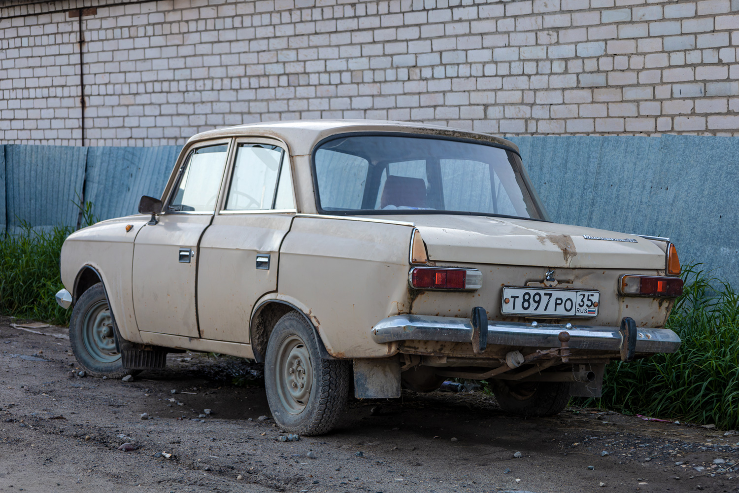 Вологодская область, № Т 897 РО 35 — Москвич-412ИЭ-028 (Иж) '82-01