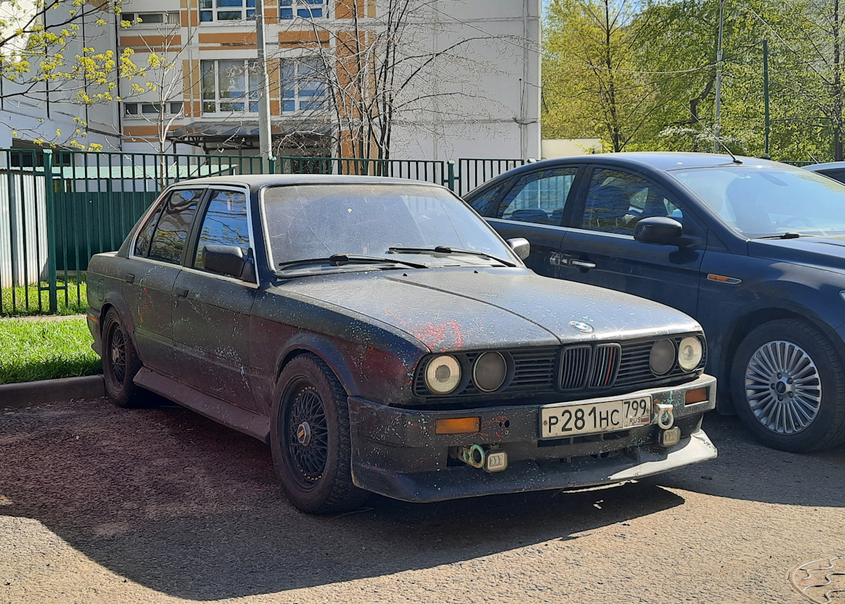 Москва, № Р 281 НС 799 — BMW 3 Series (E30) '82-94