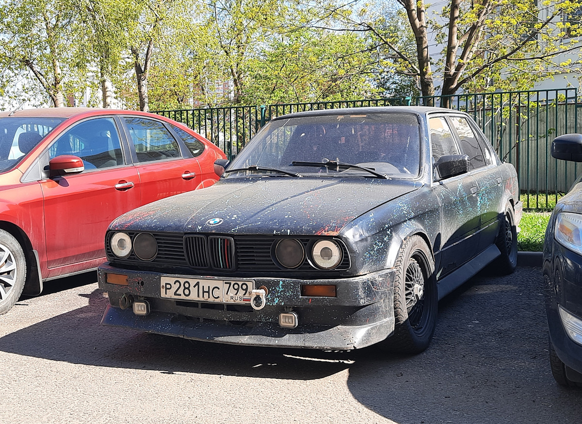 Москва, № Р 281 НС 799 — BMW 3 Series (E30) '82-94