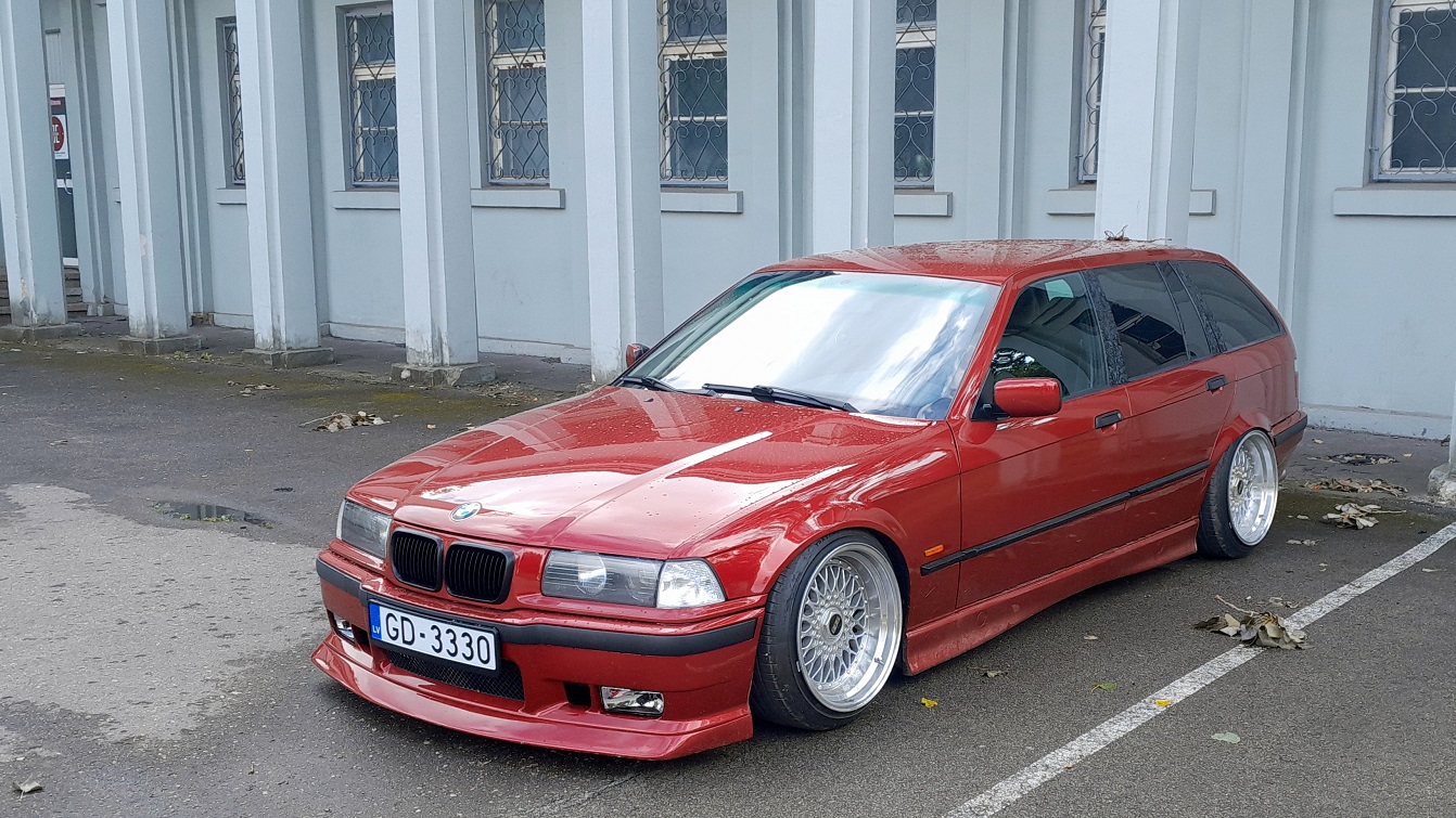 Латвия, № GD-3330 — BMW 3 Series Touring (E36) '94-00