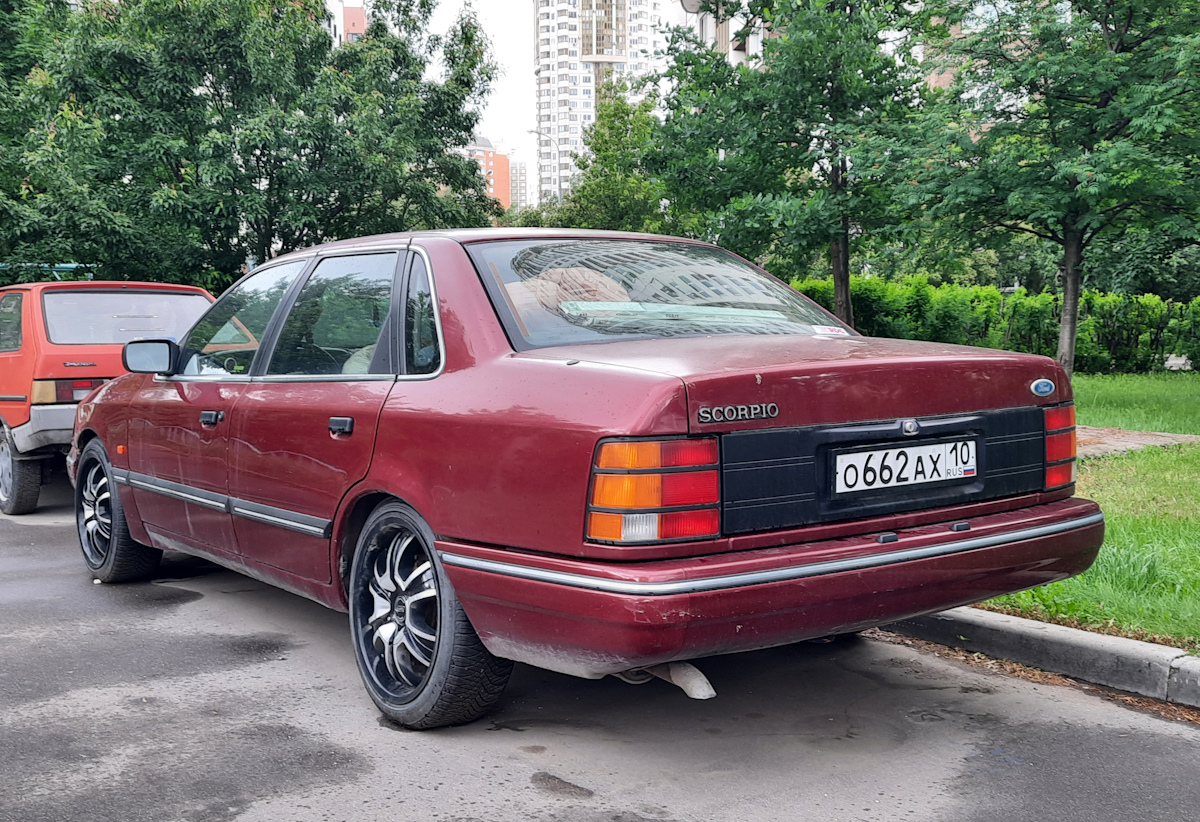 Карелия, № О 662 АХ 10 — Ford Scorpio (1G) '85-94