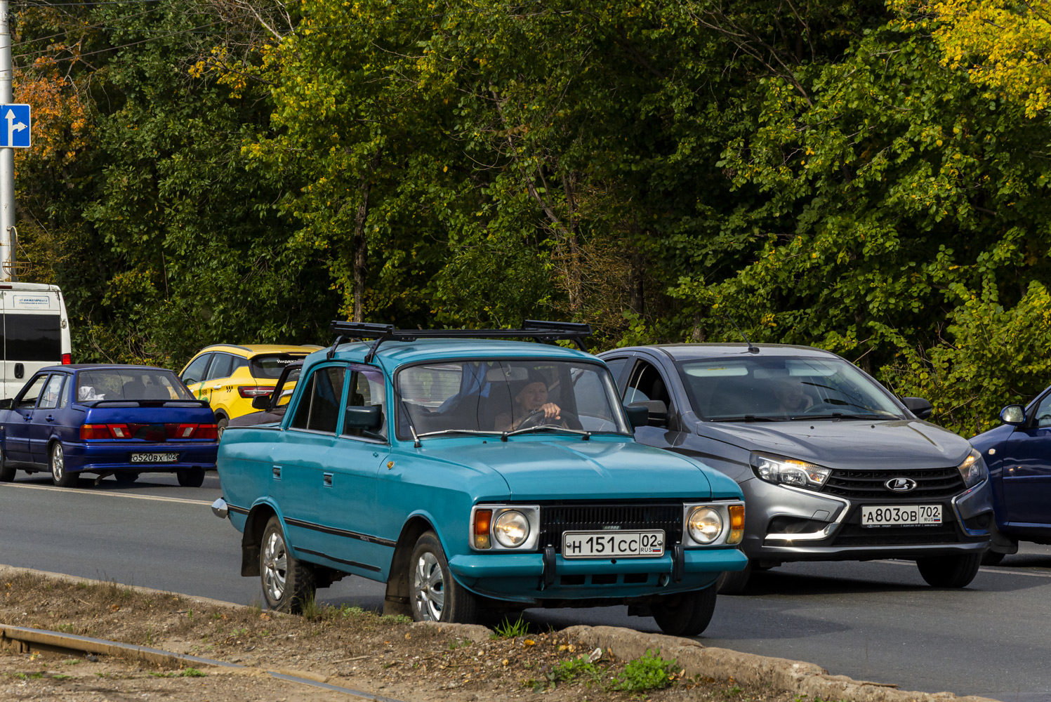 Башкортостан, № Н 151 СС 02 — Москвич-412ИЭ-028 (Иж) '82-01