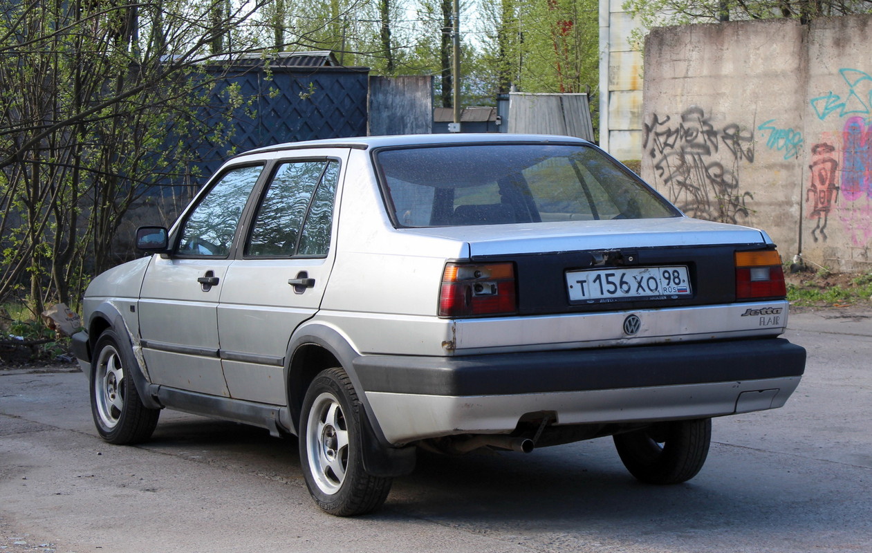 Санкт-Петербург, № Т 156 ХО 98 — Volkswagen Jetta Mk2 (Typ 16) '84-92