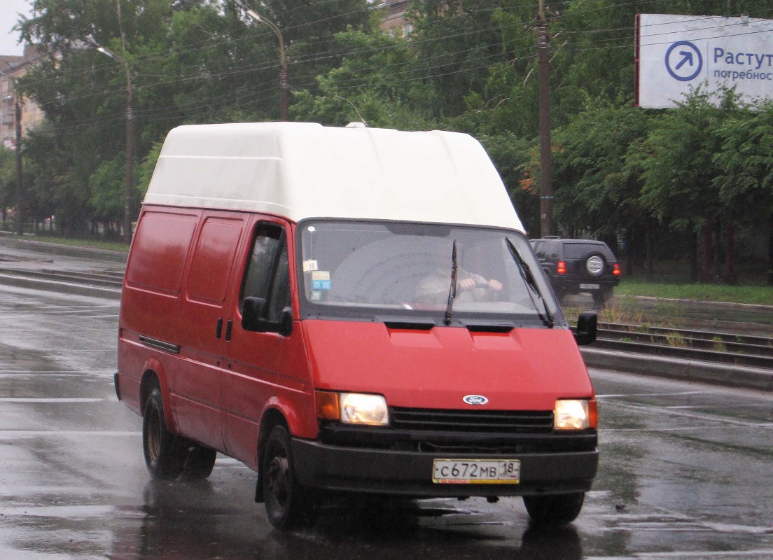 Удмуртия, № С 672 МВ 18 — Ford Transit (3G) '86-94
