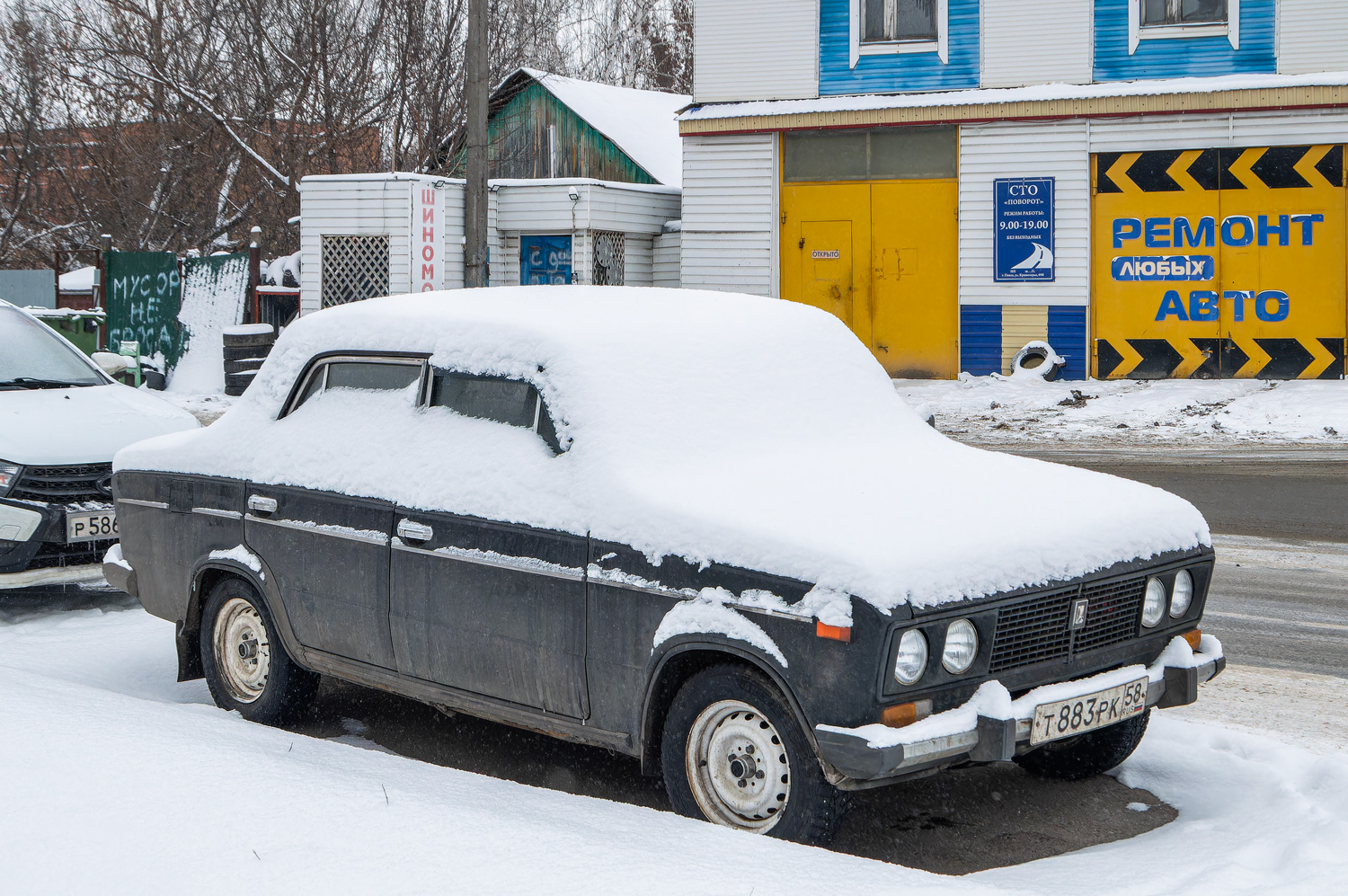 Пензенская область, № Т 883 РК 58 — ВАЗ-2106 Жигули '75-06