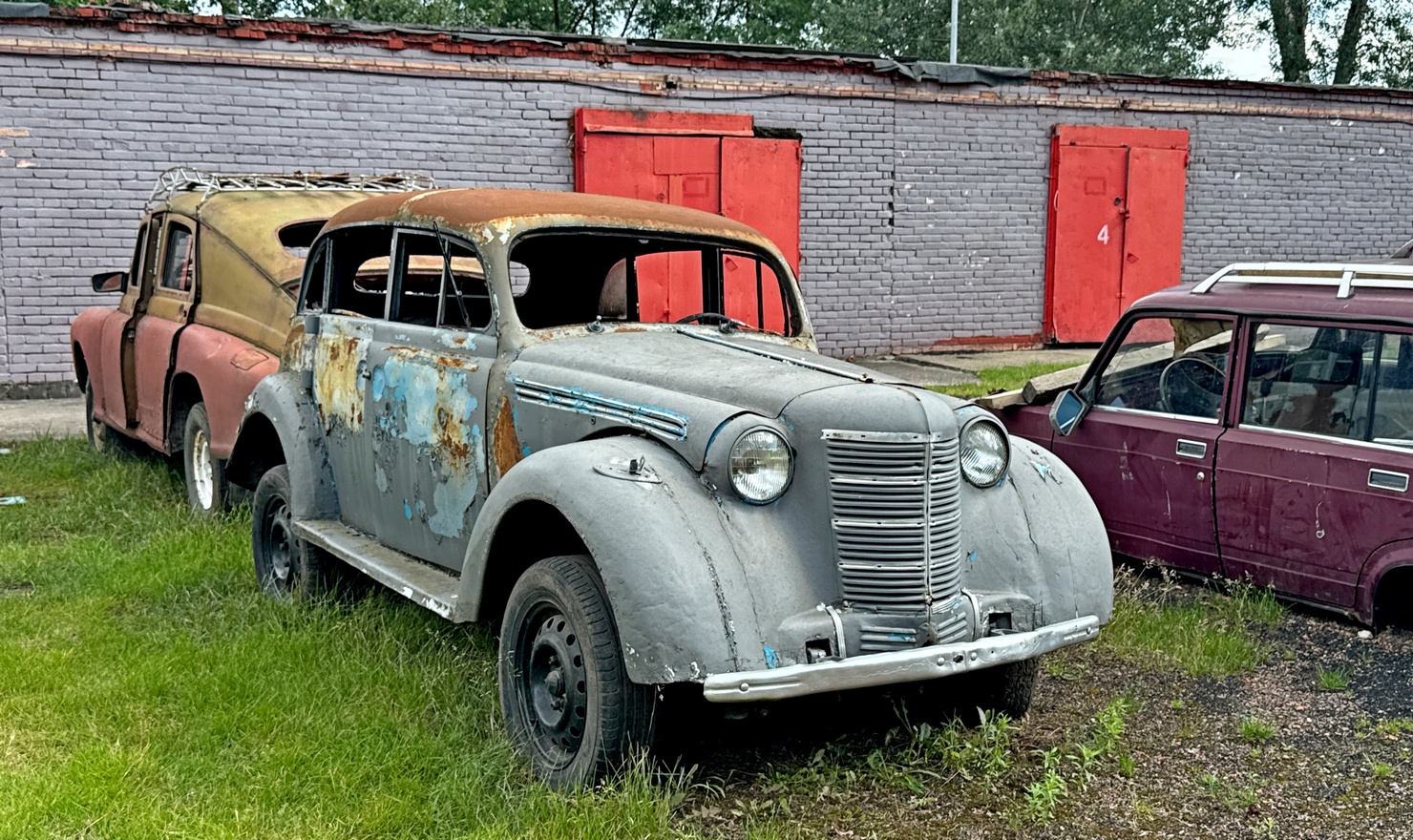 Санкт-Петербург, № (78) Б/Н 0351 — Москвич-400/401 (общая модель); Транспортные средства без номеров (Санкт-Петербург)