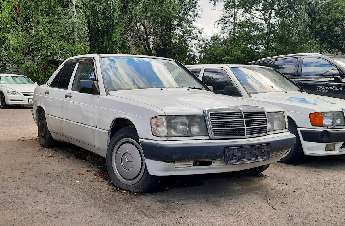 Москва, № (77) Б/Н 0996 — Mercedes-Benz 190 (W201) '82-93; Транспортные средства без номеров (Москва)