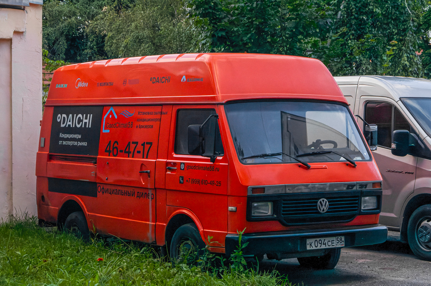Пензенская область, № К 094 СЕ 58 — Volkswagen LT Hochdach '75-96