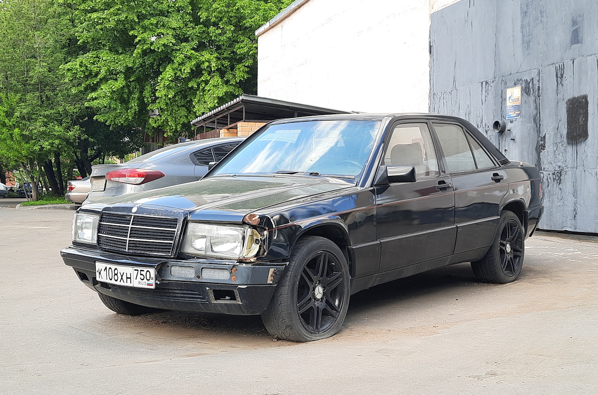 Московская область, № К 108 ХН 750 — Mercedes-Benz 190 (W201) '82-93