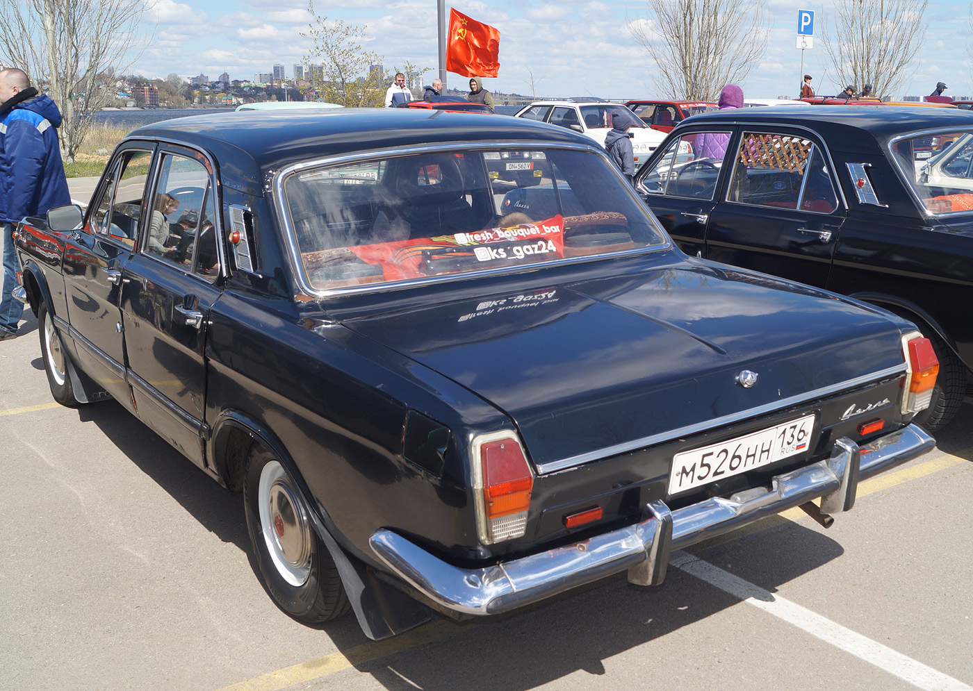 Воронежская область, № М 526 НН 136 — ГАЗ-24 Волга '68-86; Воронежская область — Открытие сезона Автоклуб Ретро Воронеж 2026