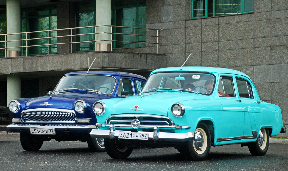 Москва, № А 621 РВ 797 — ГАЗ-М-21В Волга '57-58