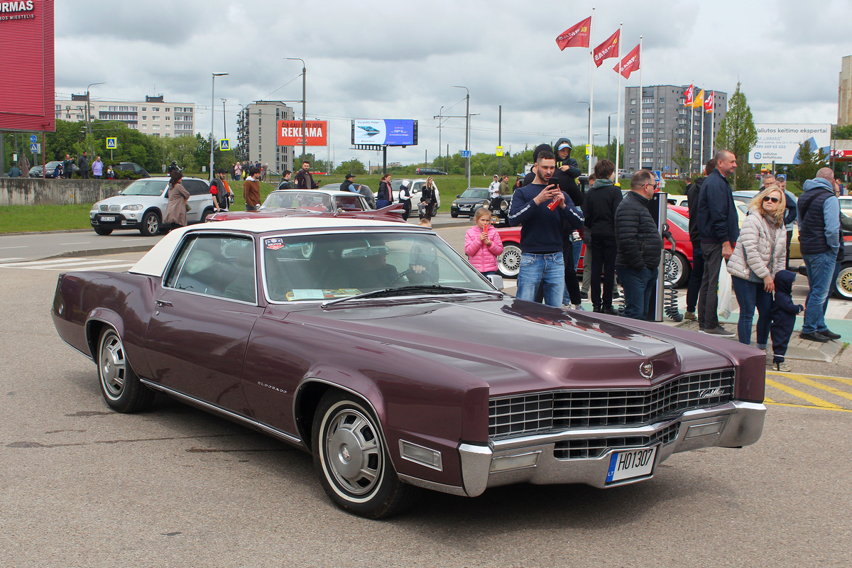 Литва, № H01307 — Cadillac Eldorado (8G) '67-70; Литва — Classic Auto Show Kaunas 2025