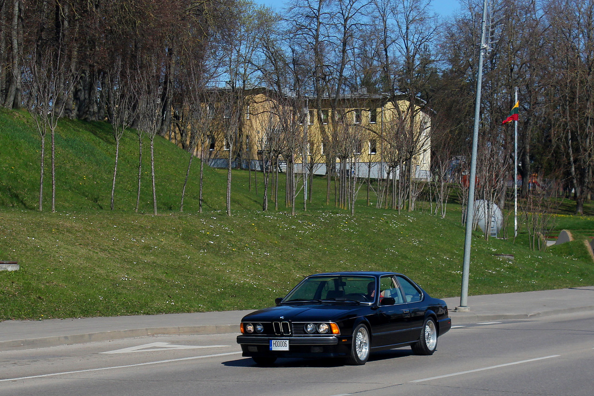 Литва, № H00006 — BMW 6 Series (E24) '76-89
