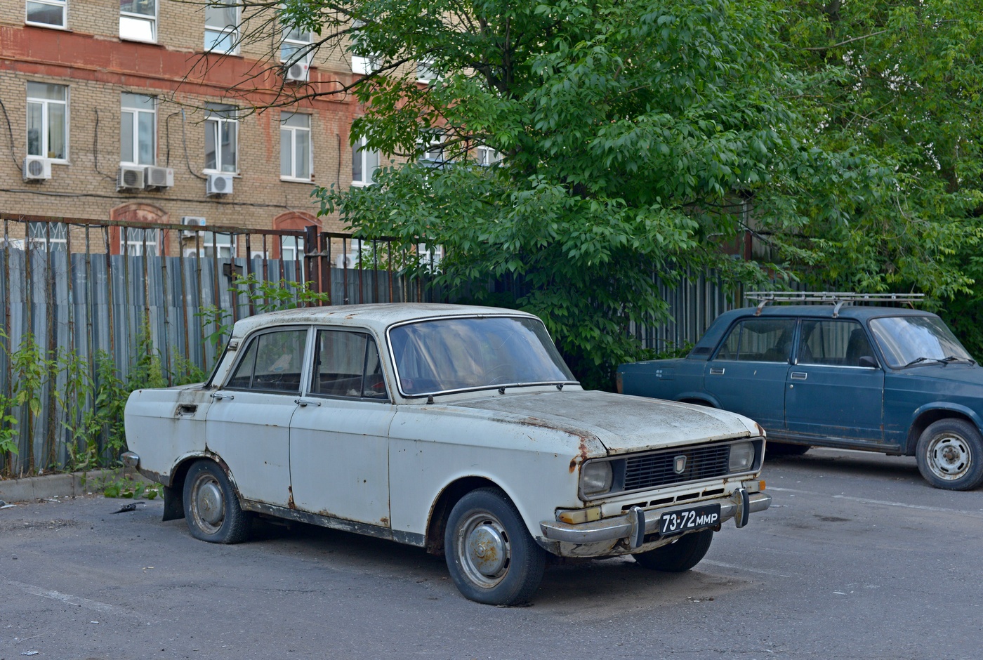 Москва, № 73-72 ММР — Москвич-2140 '76-88; Брянская область — Вне региона