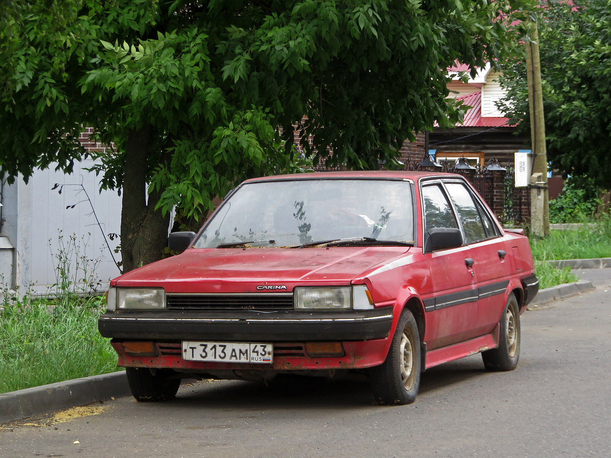 Кировская область, № Т 313 АМ 43 — Toyota Carina (T150) '84-88