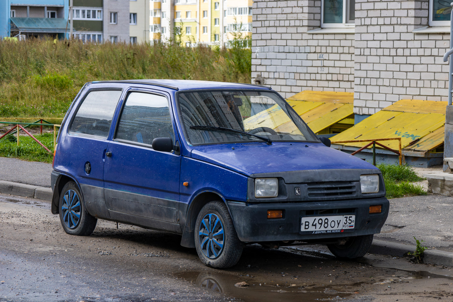 Вологодская область, № В 498 ОУ 35 — ВАЗ-11113 (ЗМА) '96-06