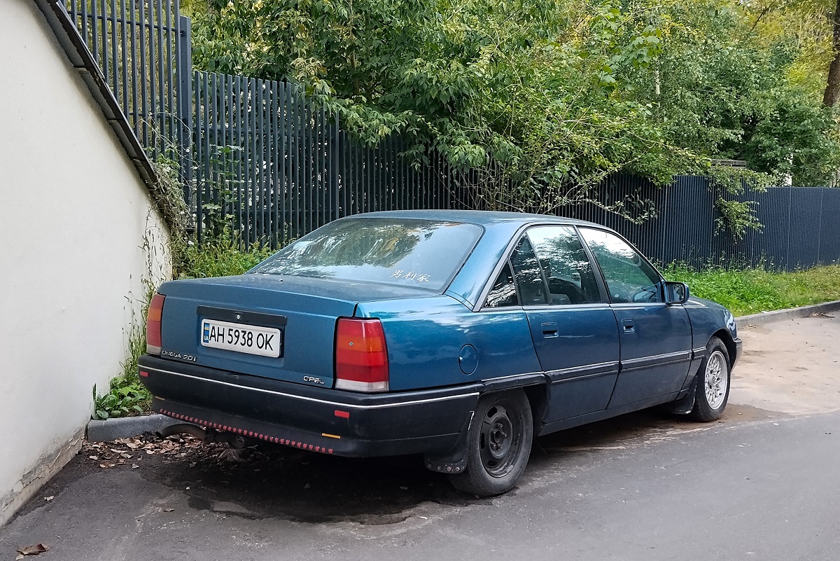 Донецкая Народная Республика, № АН 5938 ОК — Opel Omega (A) '86-94
