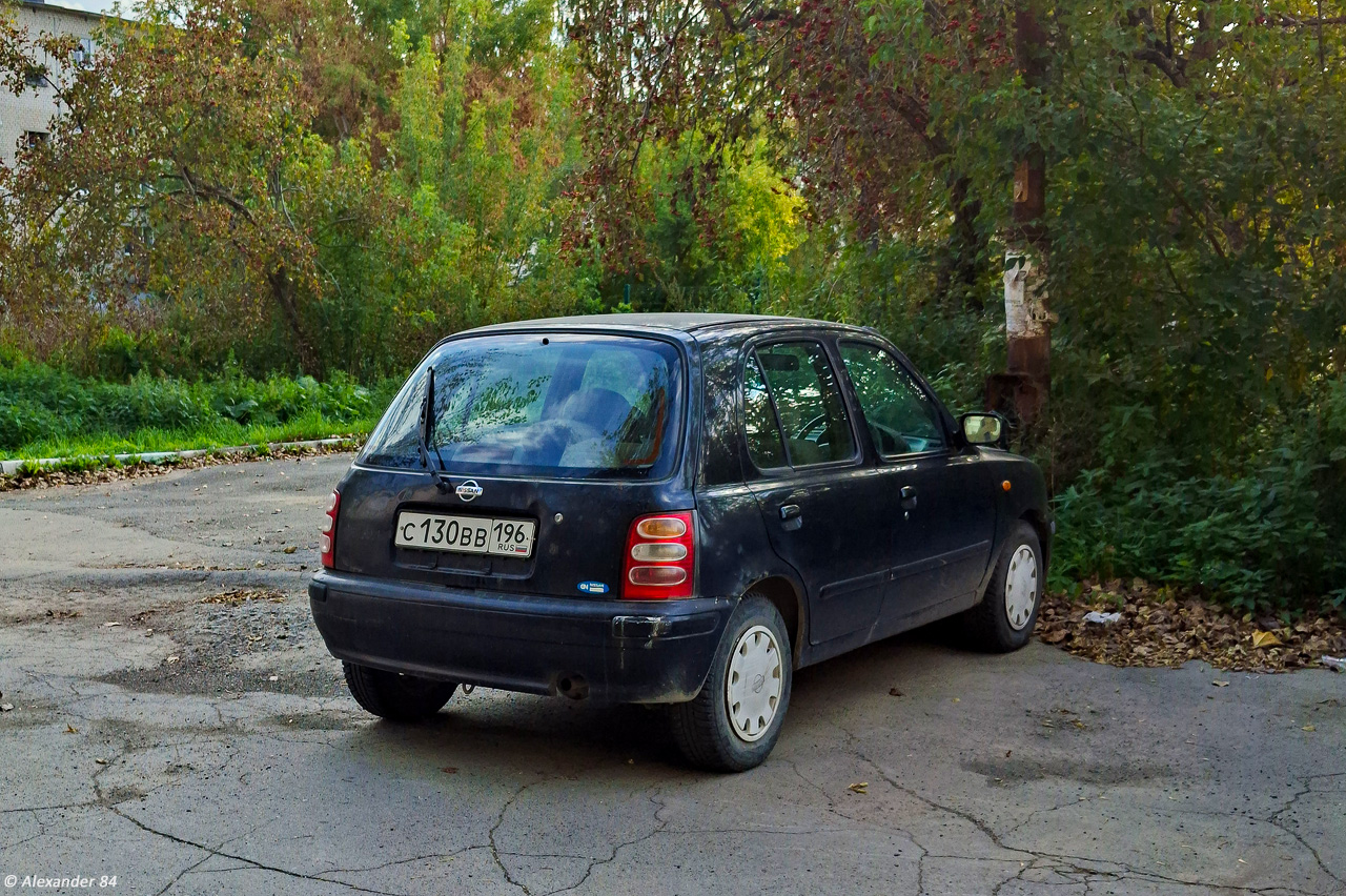 Свердловская область, № С 130 ВВ 196 — Nissan March (K11) '92-03