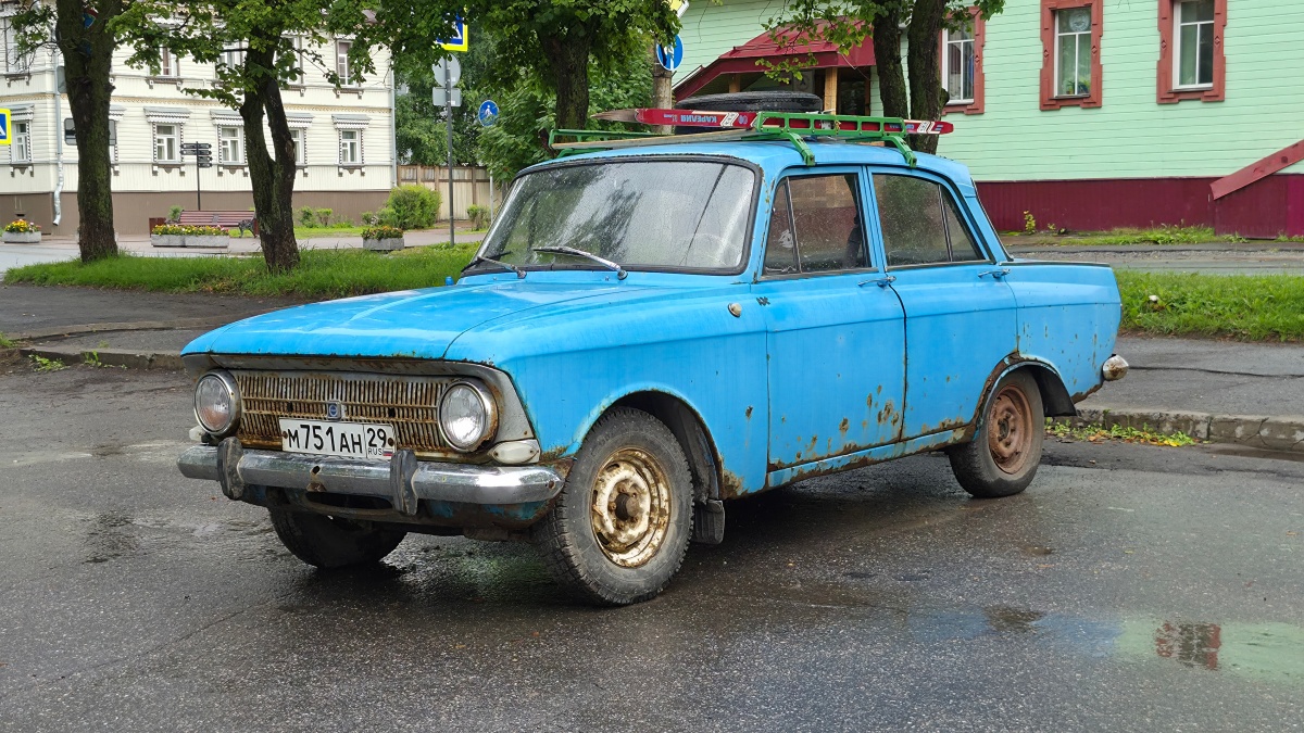 Архангельская область, № М 751 АН 29 — Москвич-412ИЭ (Иж) '70-82