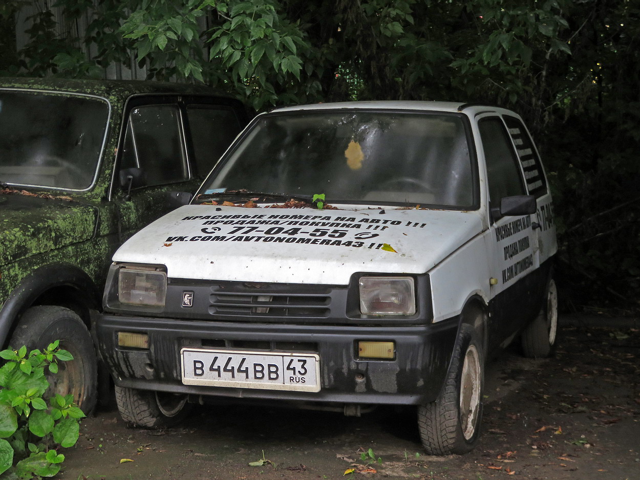 Кировская область, № В 444 ВВ 43 — ВАЗ-1111 Oка (ЗМА) '88-06