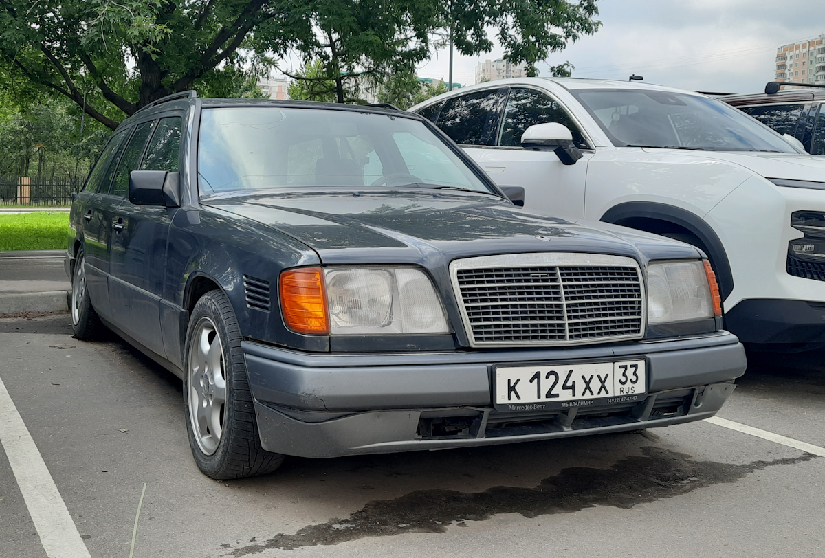 Владимирская область, № К 124 ХХ 33 — Mercedes-Benz (S124) '86-96