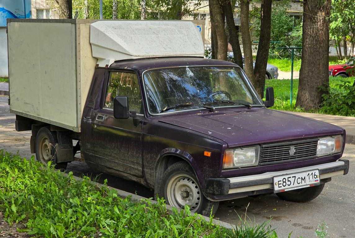 Татарстан, № Е 857 СМ 116 — ВИС-23452 '97-11