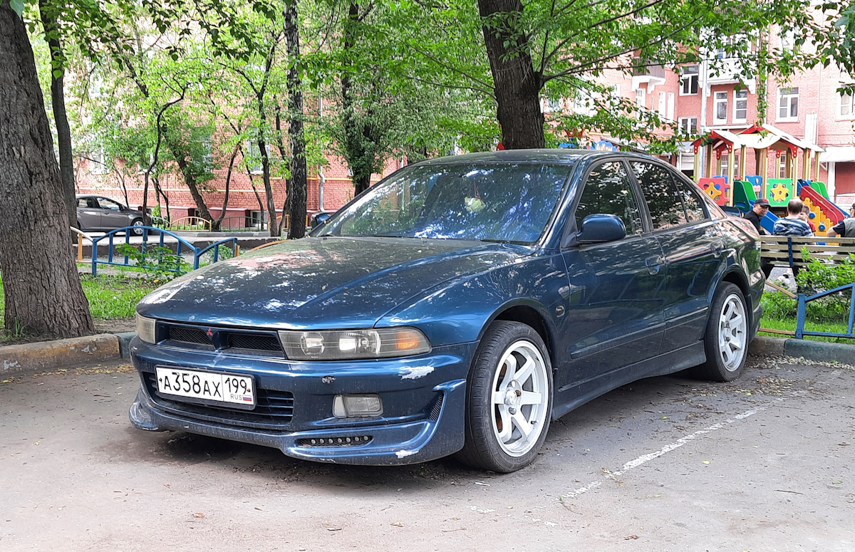 Москва, № А 358 АХ 199 — Mitsubishi Galant (8G) '96-05